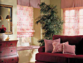 Norman Custom Cordless Roman Shades