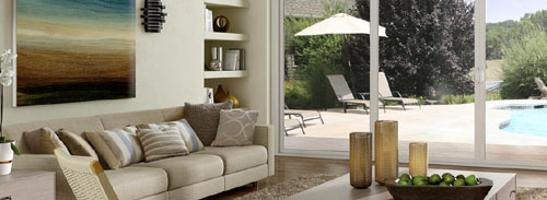 milgard doors - tuscany patio doors - interior