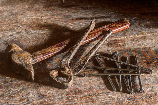 DIY Kit tools - old vintage tools