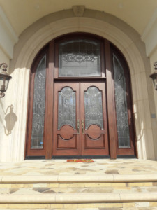 Custom Entry Door System we sold and installed in Coto de Caza