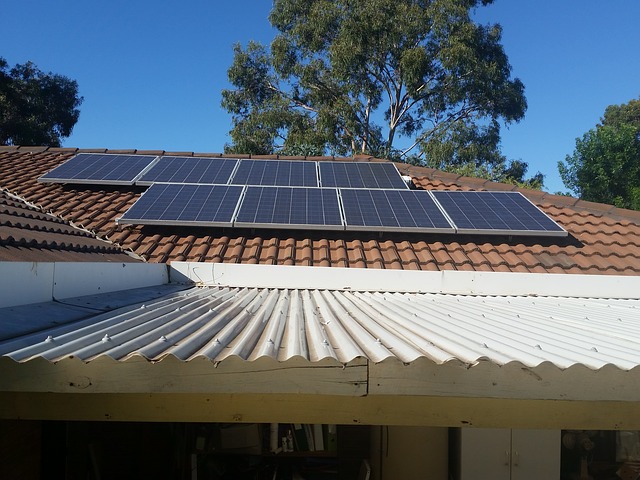 Solar Energy solar panels on roof
